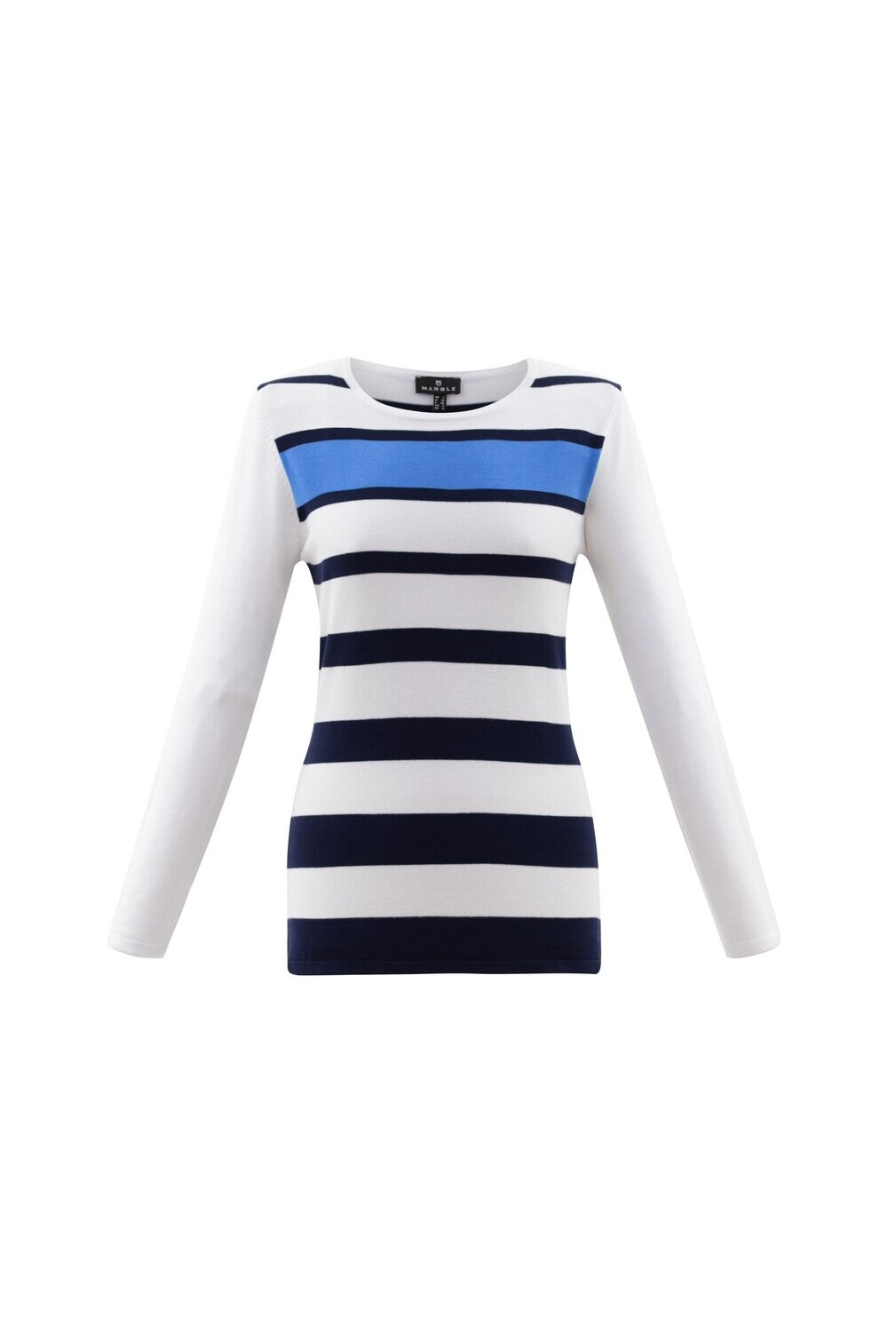 Stripe Jumper- Navy