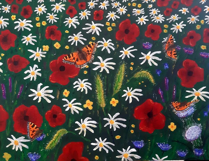 Tortoiseshell Butterfly (Original Artwork) Tortoiseshell Butterfly (Original Artwork)