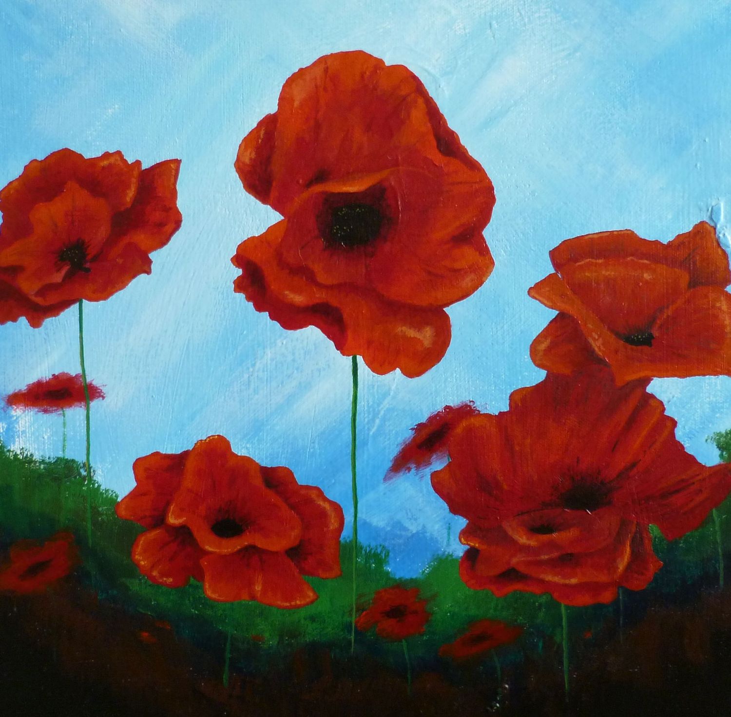 Poppy Five (Print)