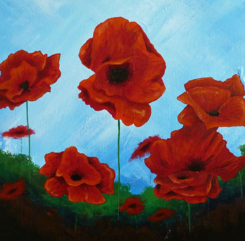 Poppy Five (Print) Poppy Five (Print)