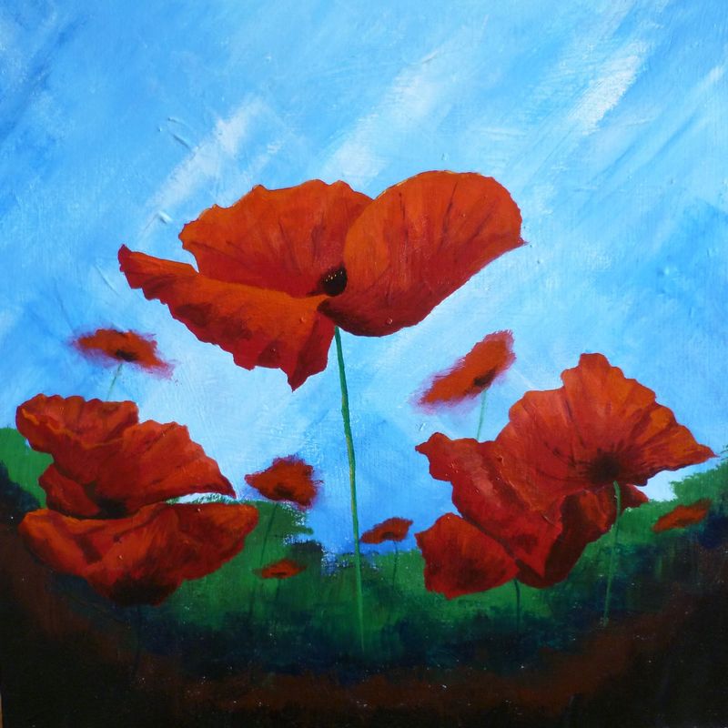 Poppy Four (Print) Poppy Four (Print)