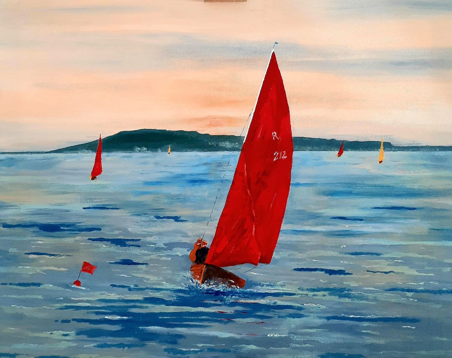 Sailing Portland (Print)