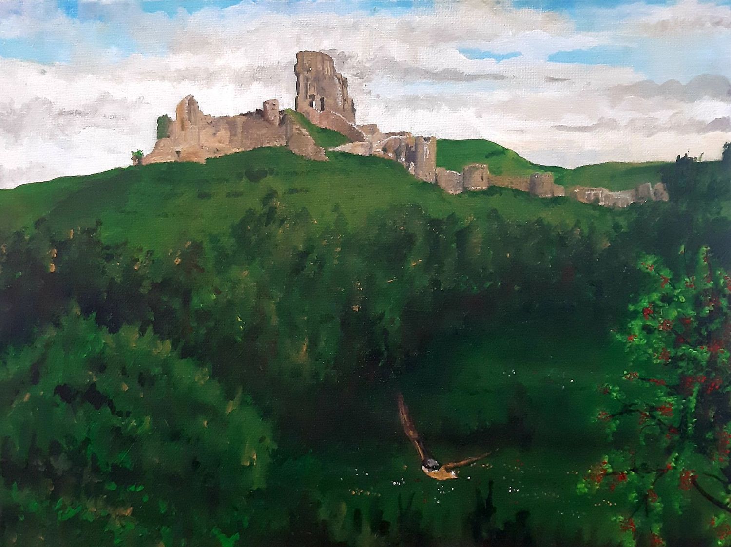 Corfe Castle (Original Artwork) Corfe Castle (Original Artwork)