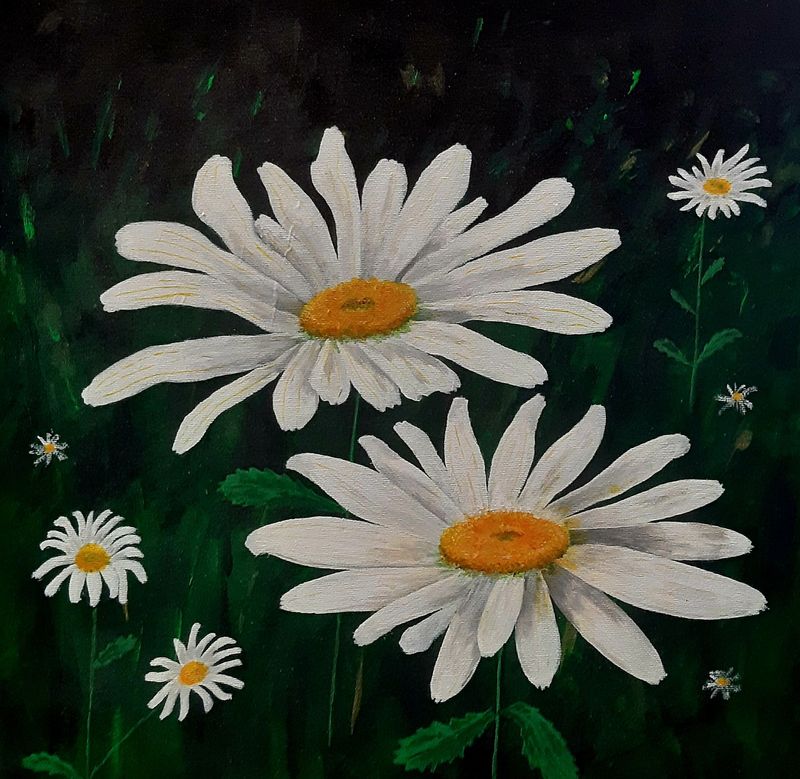 Daisy Four (Original Artwork) Daisy Four (Original Artwork)