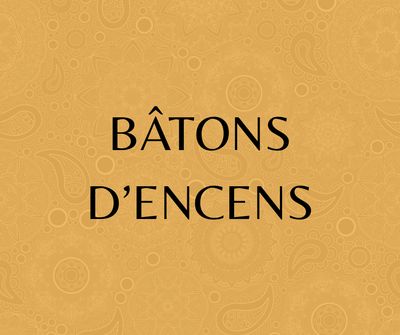 Encens en bâtons