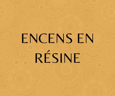 Encens en résine