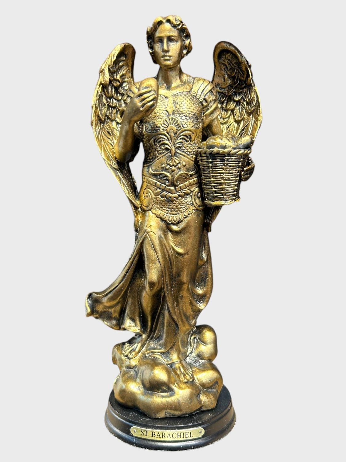 ARCHANGE BARACHIEL STATUE 9"