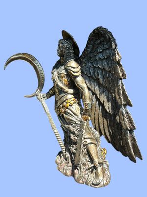 ARCHANGE GABRIEL STATUE POLYRÉSINE XL 10"