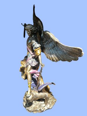 ARCHANGE MICHAEL STATUE XL 14 3/4"