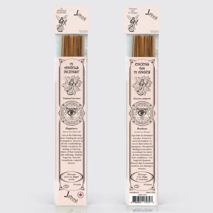 Encens Ange #72 bâton Mumiah (Bonheur)