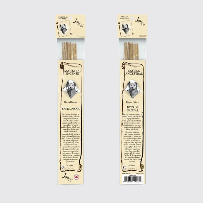 Encens Ancestral #3 bâton Bois de Santal