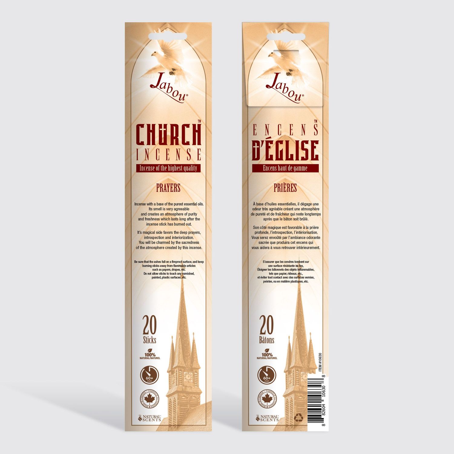 Encens d'Église bâtons - Prières