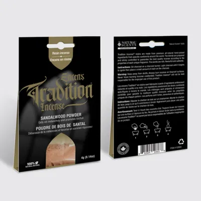 ENCENS EN RÉSINE TRADITION POUDRE DE BOIS DE SANTAL