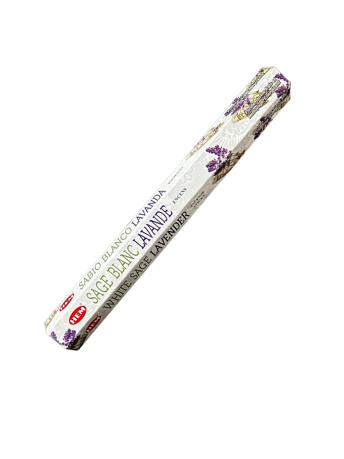 ENCENS HEM SAUGE BLANCHE ET LAVANDE