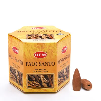 ENCENS PALO SANTO CONES BACKFLOW HEM 40X