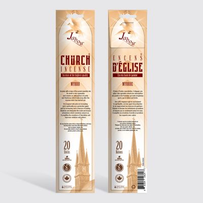 Encens d'Église bâtons - Myrrhe