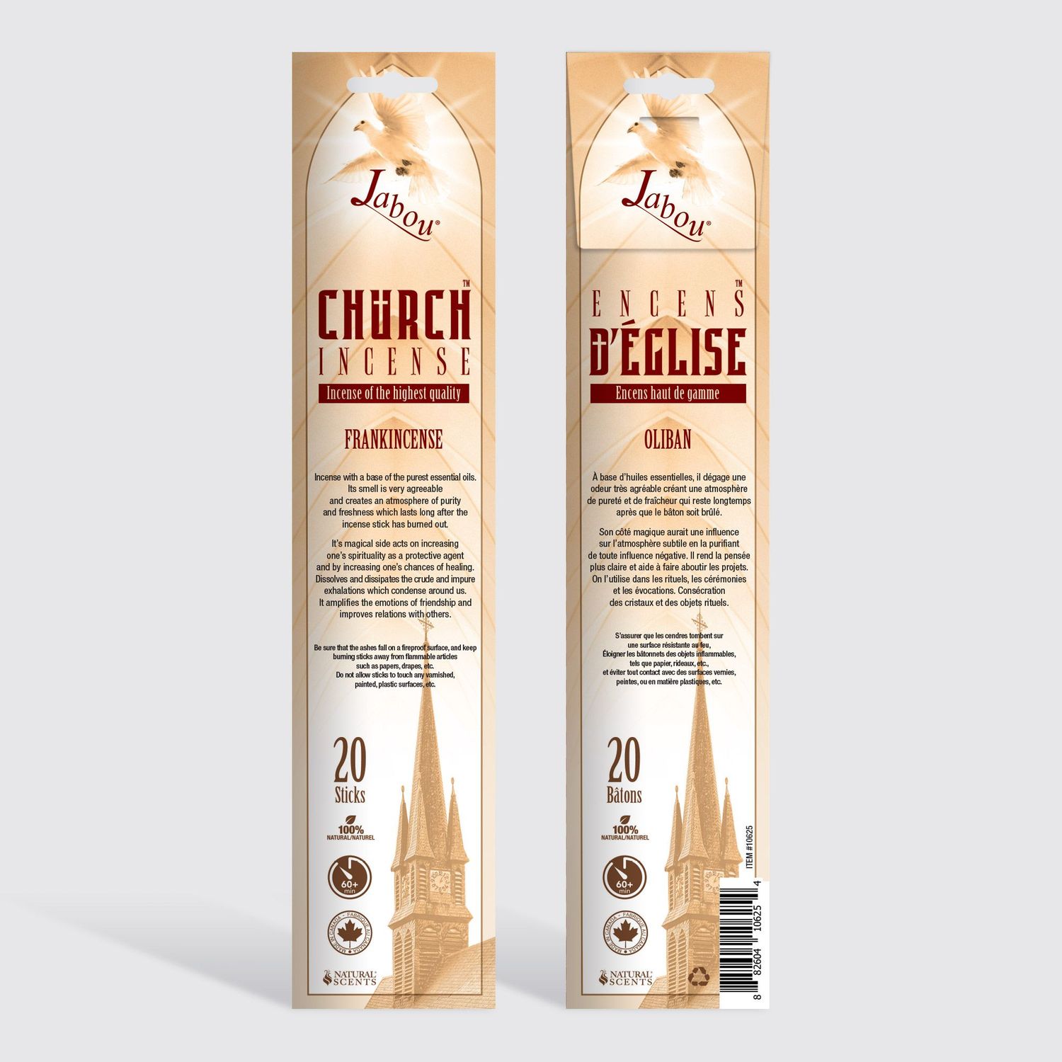 Encens d'Église bâtons - Oliban