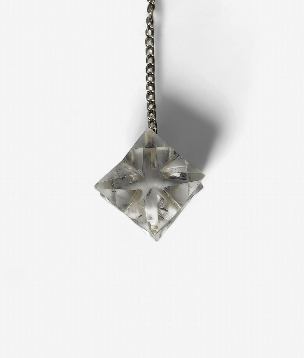 PENDULE MERKABA - QUARTZ CLAIR
