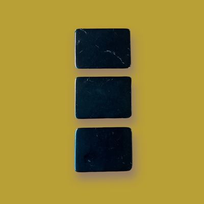 SHUNGITE - PROTECTION CELLULAIRE 3 PLAQUES