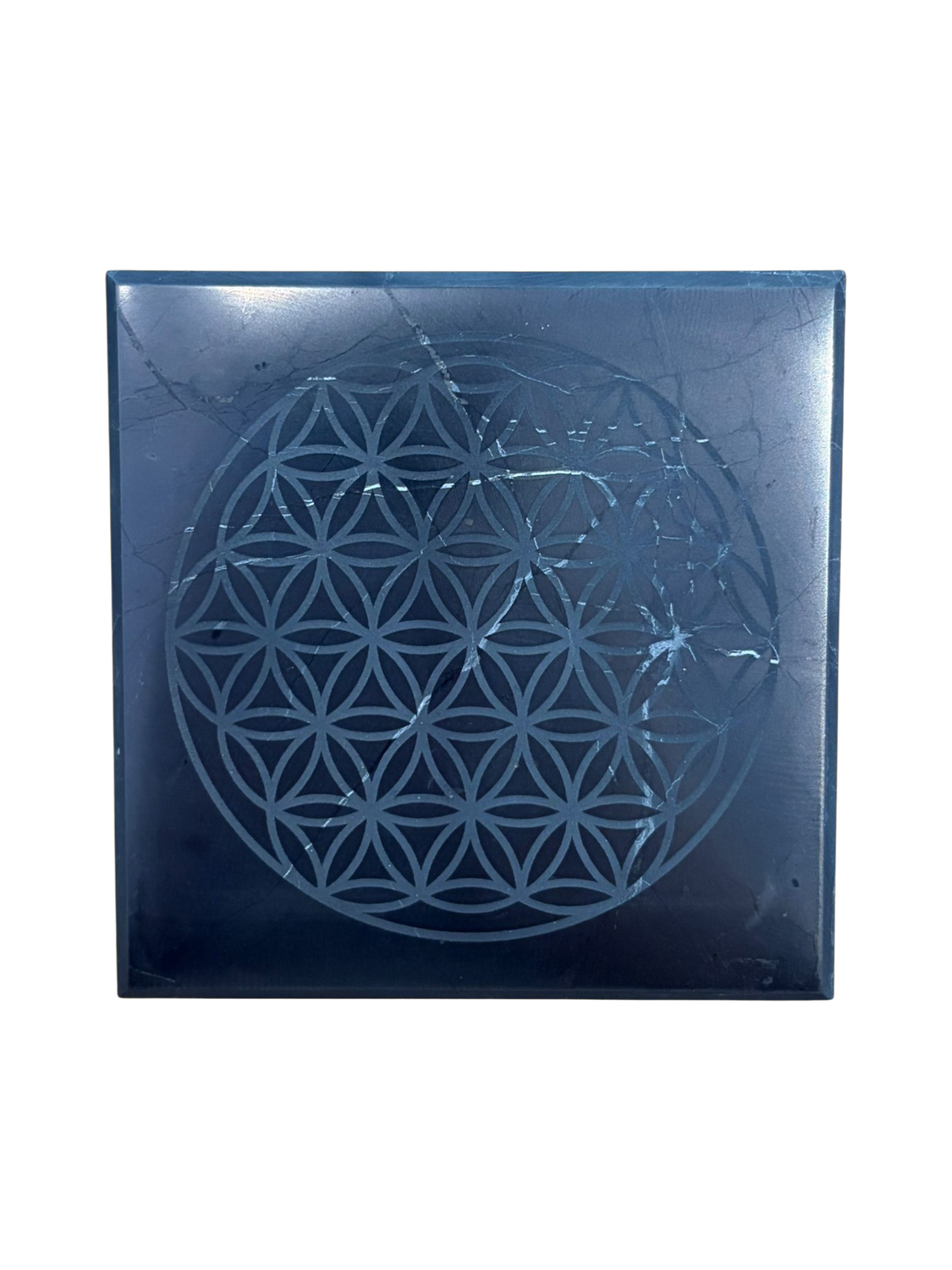 SHUNGITE BASE 10cm FLEUR DE VIE