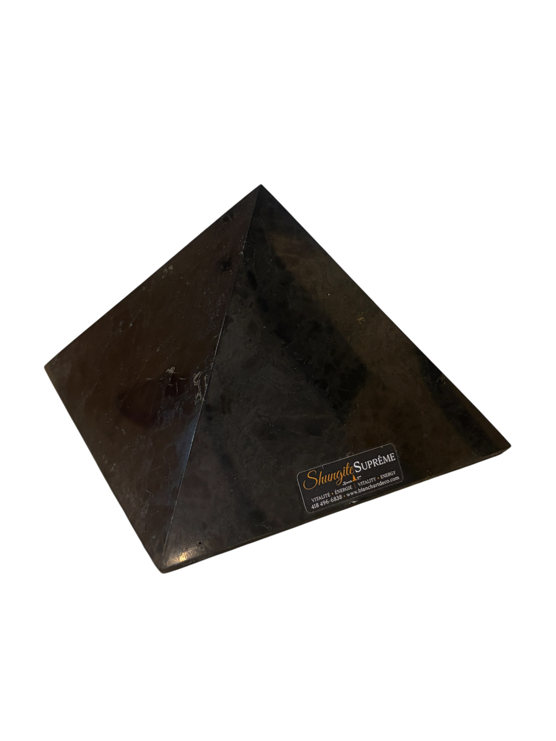SHUNGITE PYRAMIDE 7cm