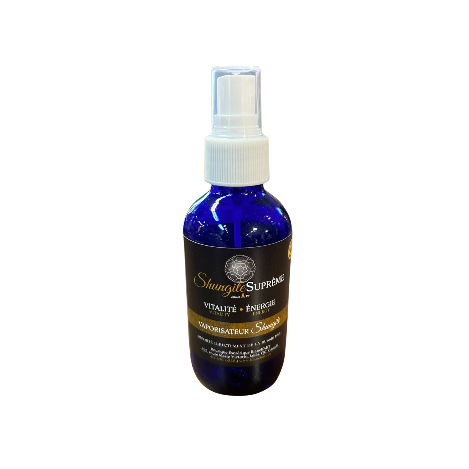 VAPORISATEUR 125ml EAU DE SHUNGITE SUPRÊME