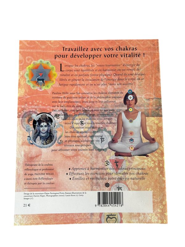 À LA DÉCOUVERTE DES CHAKRAS / 9782844454218 / SOCADIS