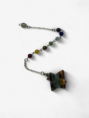PENDULE MERKABA CHAKRAS