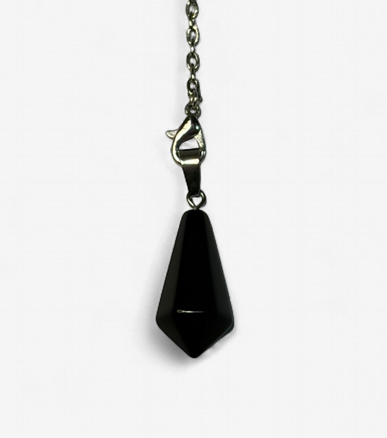 PENDULE POINTE PETITE (B), Choix de pierre: Obsidienne