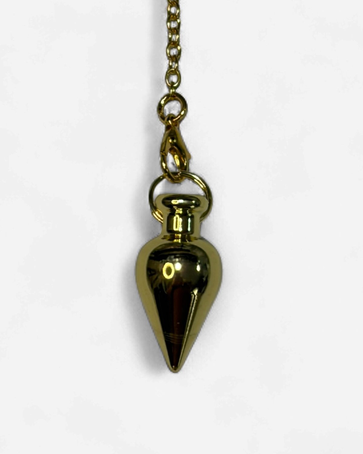 PENDULE EN MÉTAL - (D), Couleur: Doré