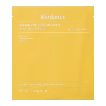 (Biodance) Radiant Vita Niacinamide Real Deep 1ud, 34gr (Biodance) Radiant Vita Niacinamide Real Deep 1ud, 34gr
