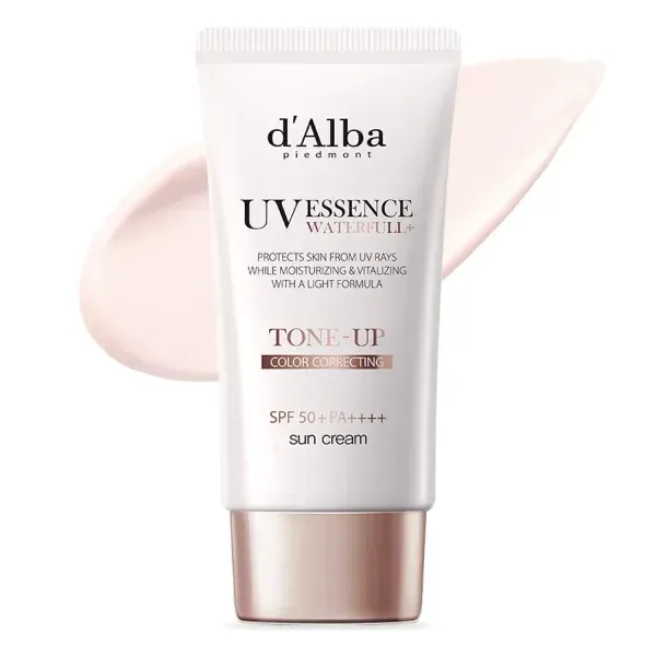 (D'ALBA) Waterfull Essence Tone-Up Sun Cream SPF50 PA – 50 ml