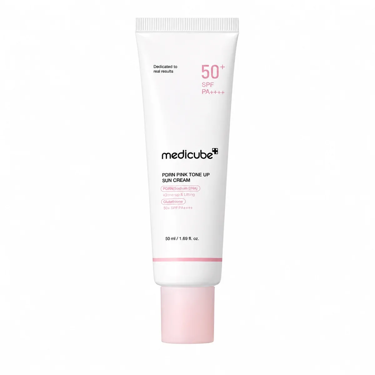 (MEDICUBE) PDRN Pink Tone Up Sun Cream 50ml (MEDICUBE) PDRN Pink Tone Up Sun Cream 50ml