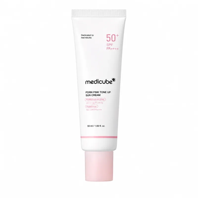 (MEDICUBE) PDRN Pink Tone Up  Sun Cream 50ml