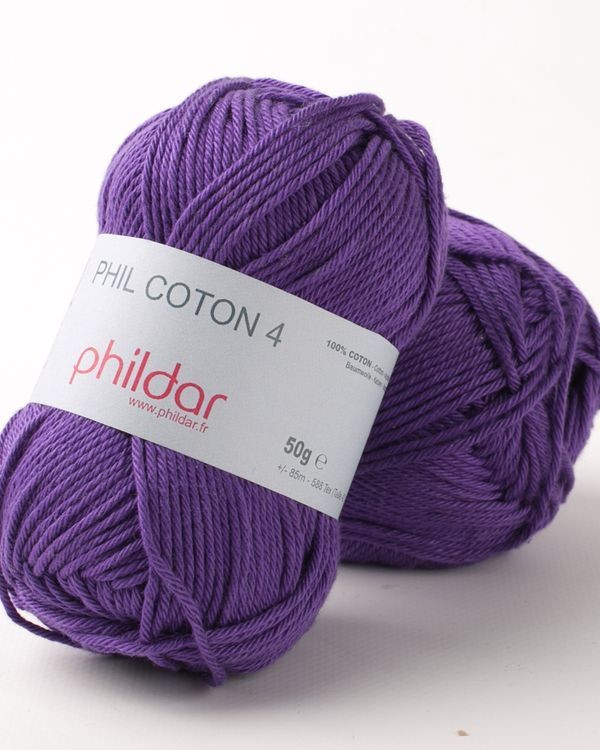 Phil Coton 4 Violet