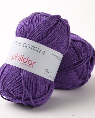 Phil Coton 4 Violet