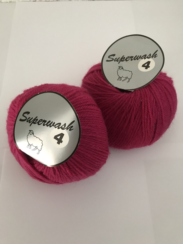 Superwash 4 Fuchsia Kleur 20