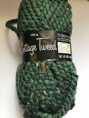 Cottage Tweed Green