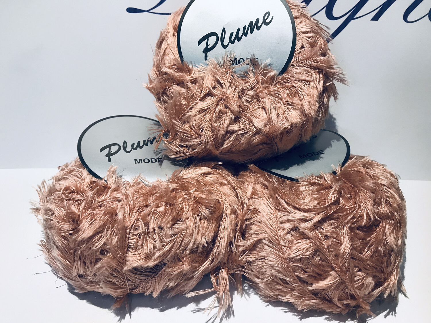 Plume mode Old Pink color 111 lot. 55