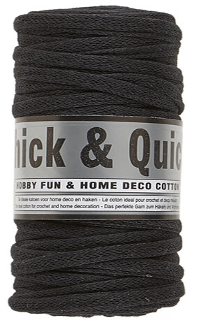 Thick &amp; Quick 001 Zwart