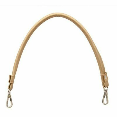 KnitPro Tasbeugels kunstleder goud 1x2st