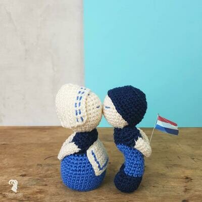 I Love Holland Kissing Couple