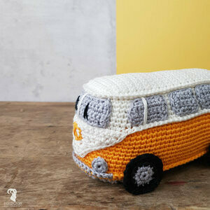 VW Busje oranje