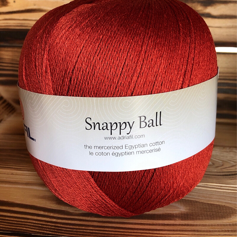 Snappy Ball 45 Rust red