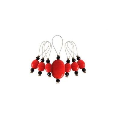 Knit Pro Stitch Ring Marker Tangerine