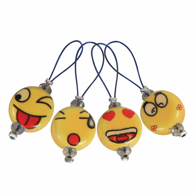 Knit Pro Zooni Stitch Markers Smileys