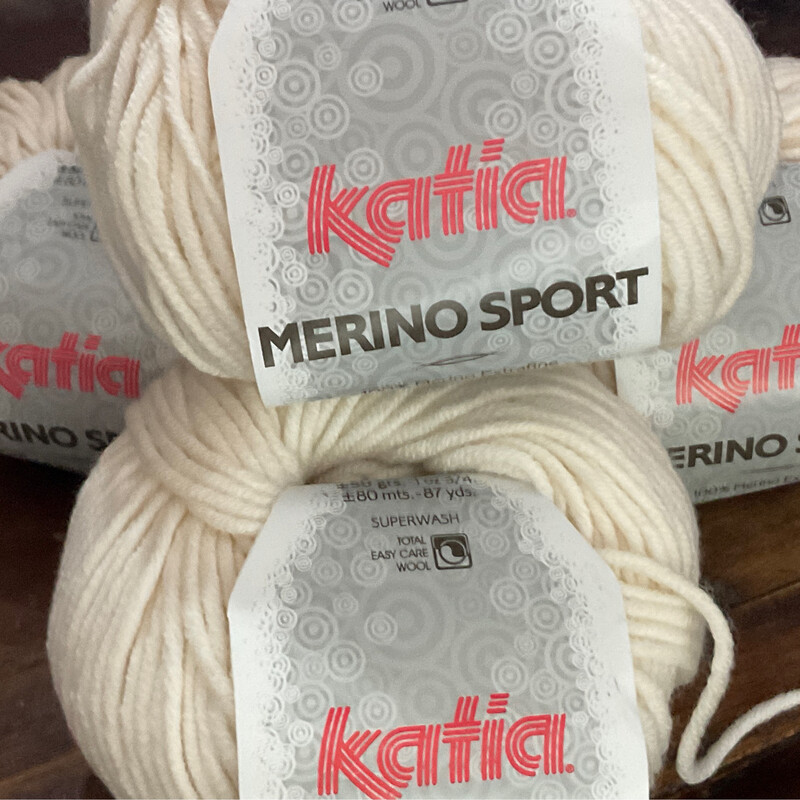 Katia Merino Sport 1 wit *