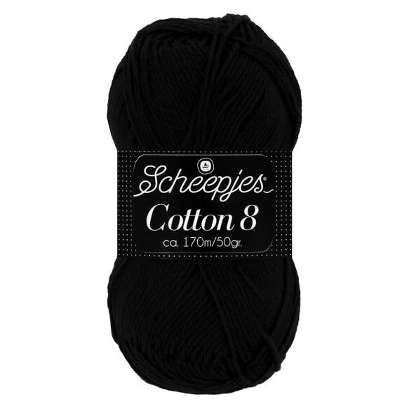 Cotton 8 515 zwart