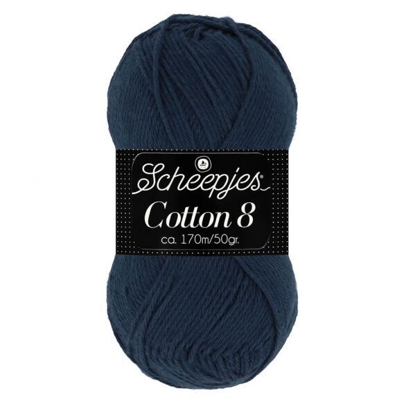 Cotton 8 527 blauw