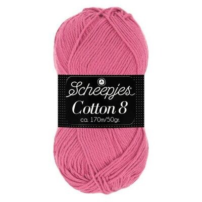 Cotton 8 653 roze